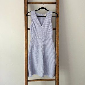 Jcrew Sleeveless Cotton V Neck Dress